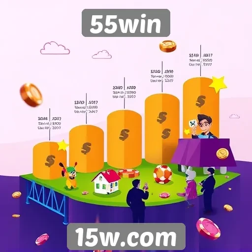 História e evolução do site de jogos 55win