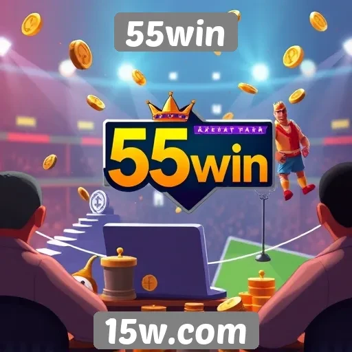 Experiência do usuário no portal 55win