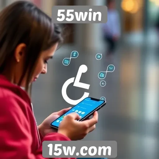 Acessibilidade do 55win em dispositivos móveis